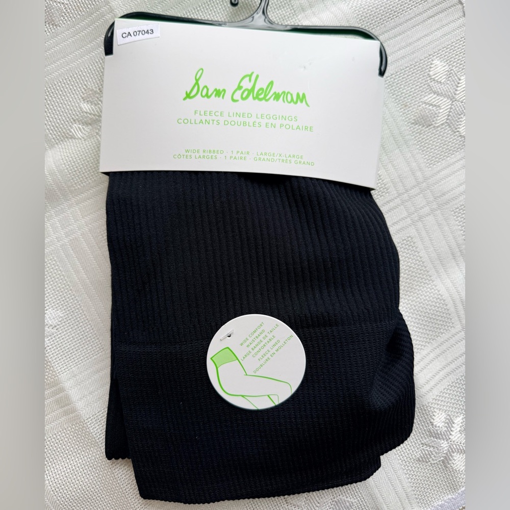 Sam Edelman Fleece Lines Full Leggings US L/XL
